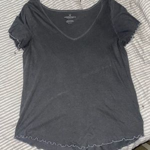 ruffles sleeves- only worn twice